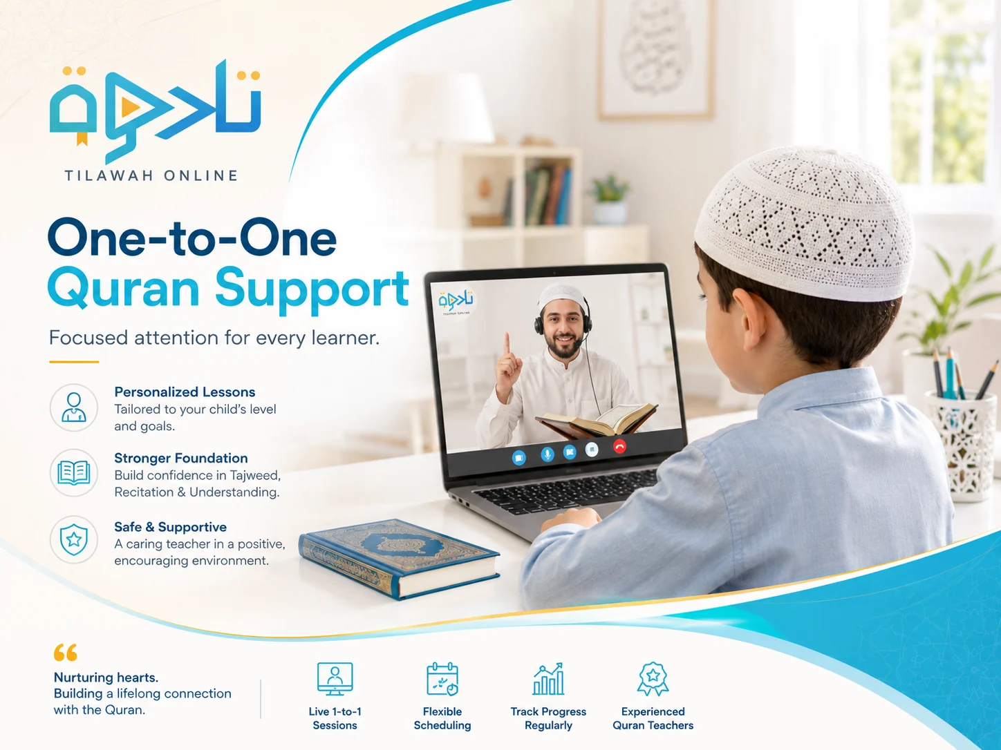 Use a progression that creates transfer — practical guidance for Quran reading vs Tajweed vs Hifz