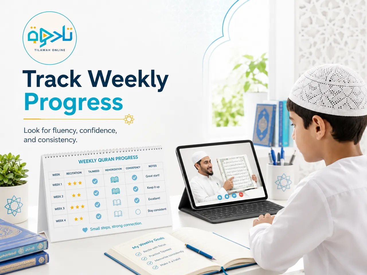 Measure progress with evidence — practical guidance for how often should you take Quran lessons