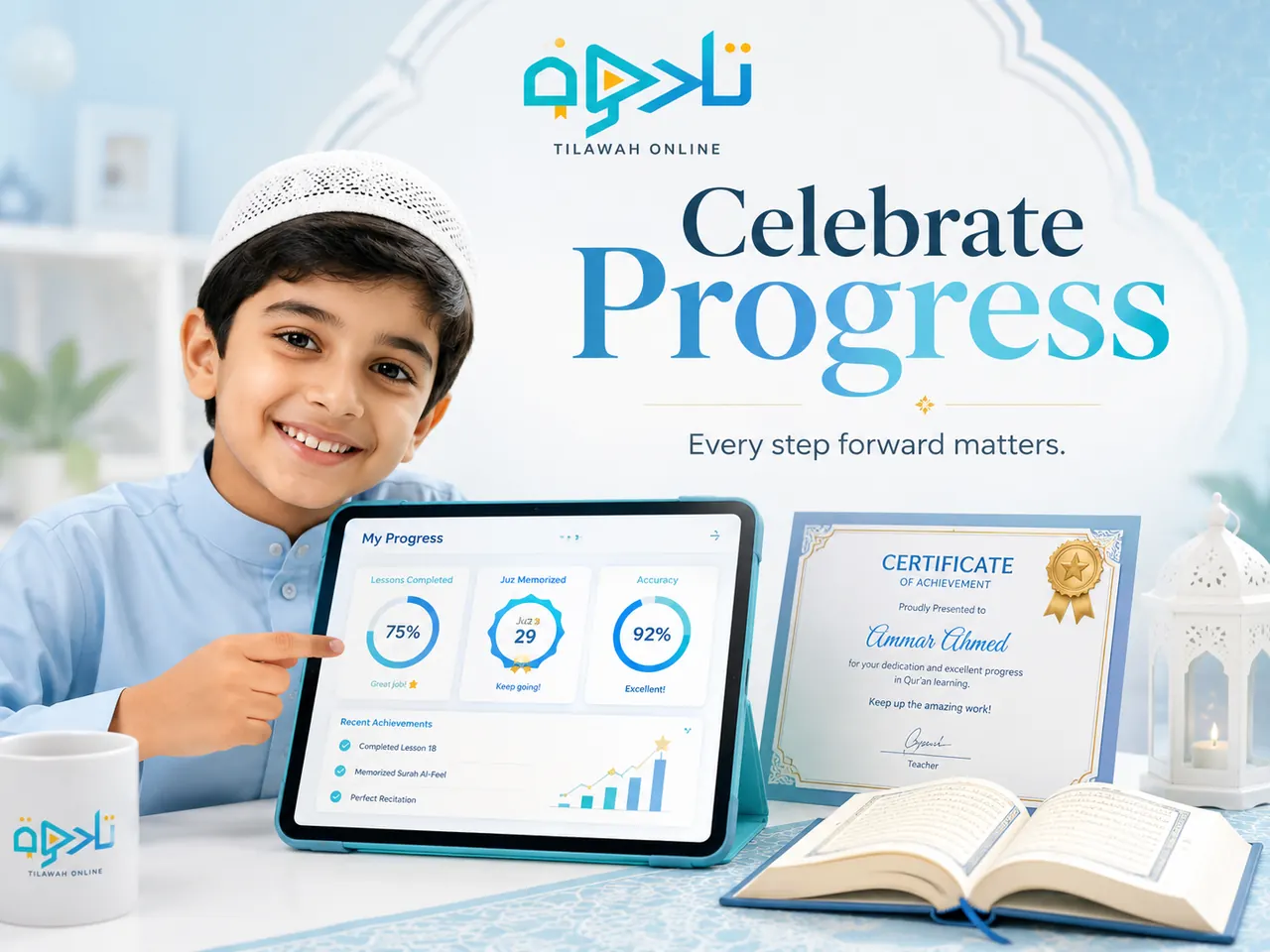 Measure progress with evidence — practical guidance for Arabic grammar for Quran understanding