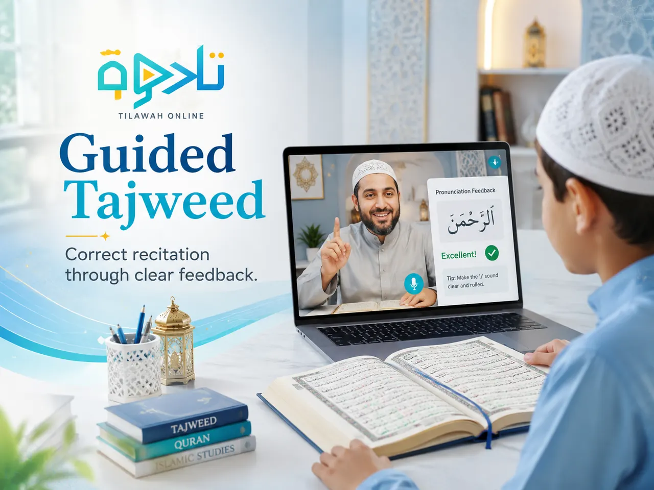 Arabic reading vs speaking free trial lesson at Tilawa Academy