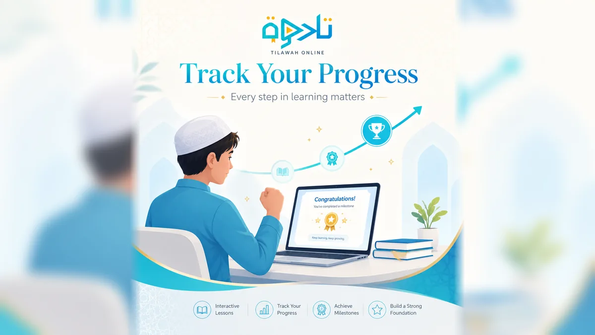 Tracking progress in online Quran learning
